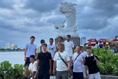 実習実施者、実習生の母国へ社員旅行