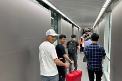 実習実施者、実習生の母国へ社員旅行